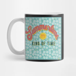 The Summertime is my kind of time with daisies Mug